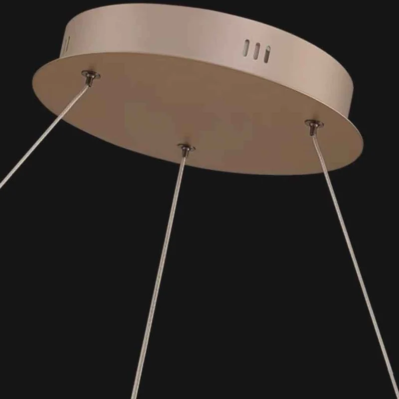 Pendant Light Chandelier Luxury LED Ring / Linear