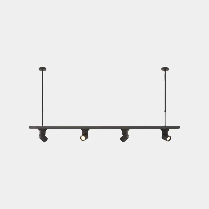 Pendant Light LED Track Spotlight, Black / White