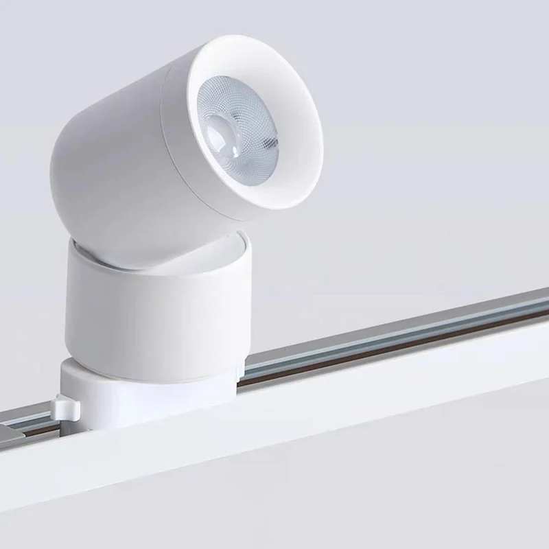 Pendant Light LED Track Spotlight, Black / White