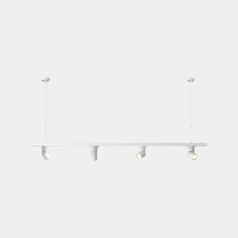 Pendant Light LED Track Spotlight, Black / White