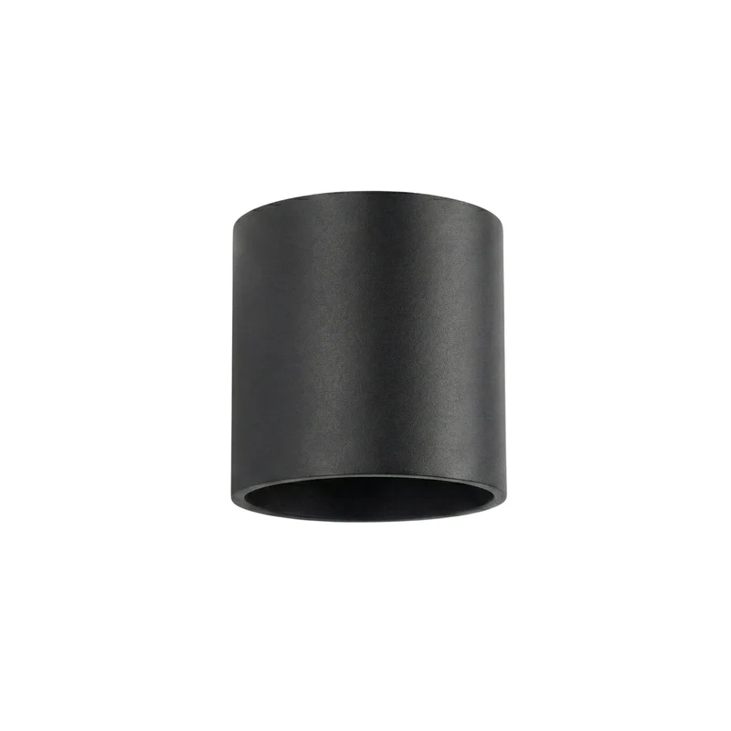 Minimalistische schwarze Wandleuchte mit Doppelstrahl – Orphéos