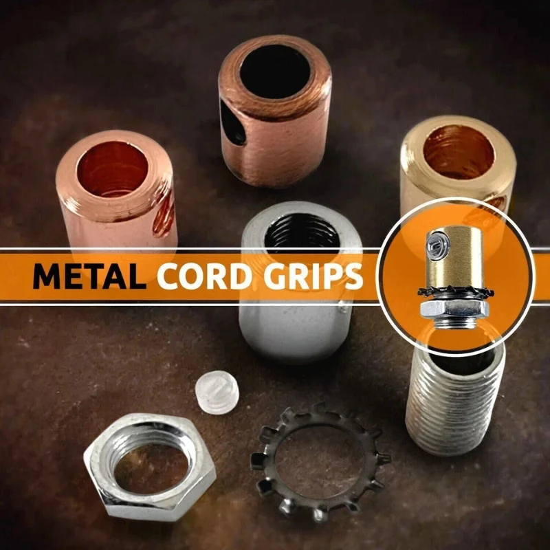 M10 Metall Zugentlastung Kordelgriff 10mm | LEDSONE ~3850