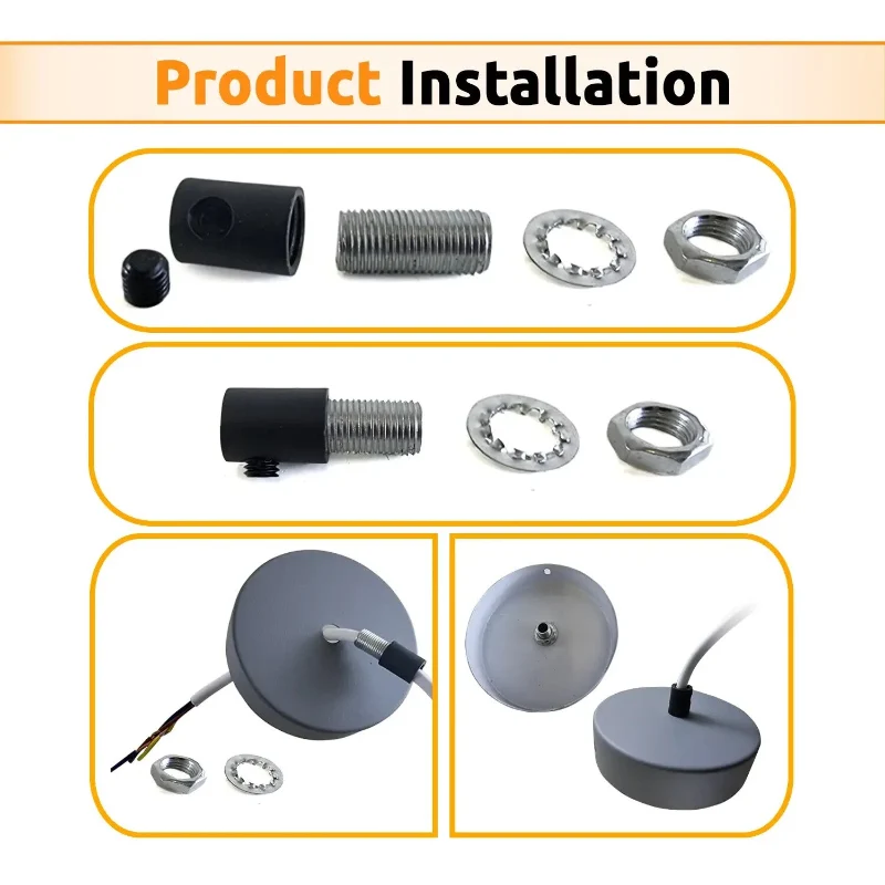 M10 Metall Zugentlastung Kordelgriff 10mm | LEDSONE ~3850
