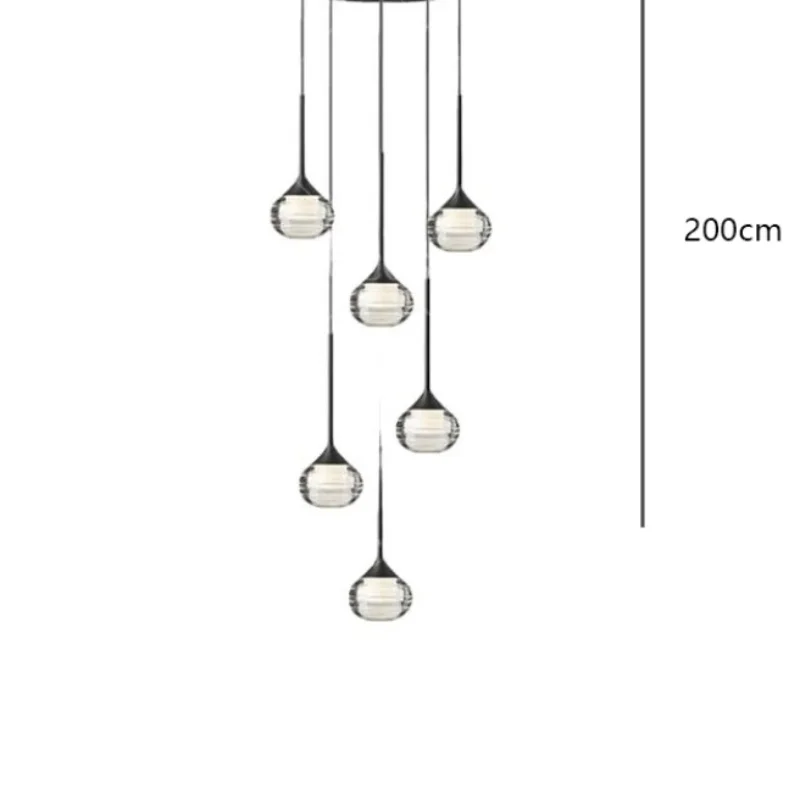 Kristall LED Pendelleuchte für Schlafzimmer und Wohnzimmer – Cristalya