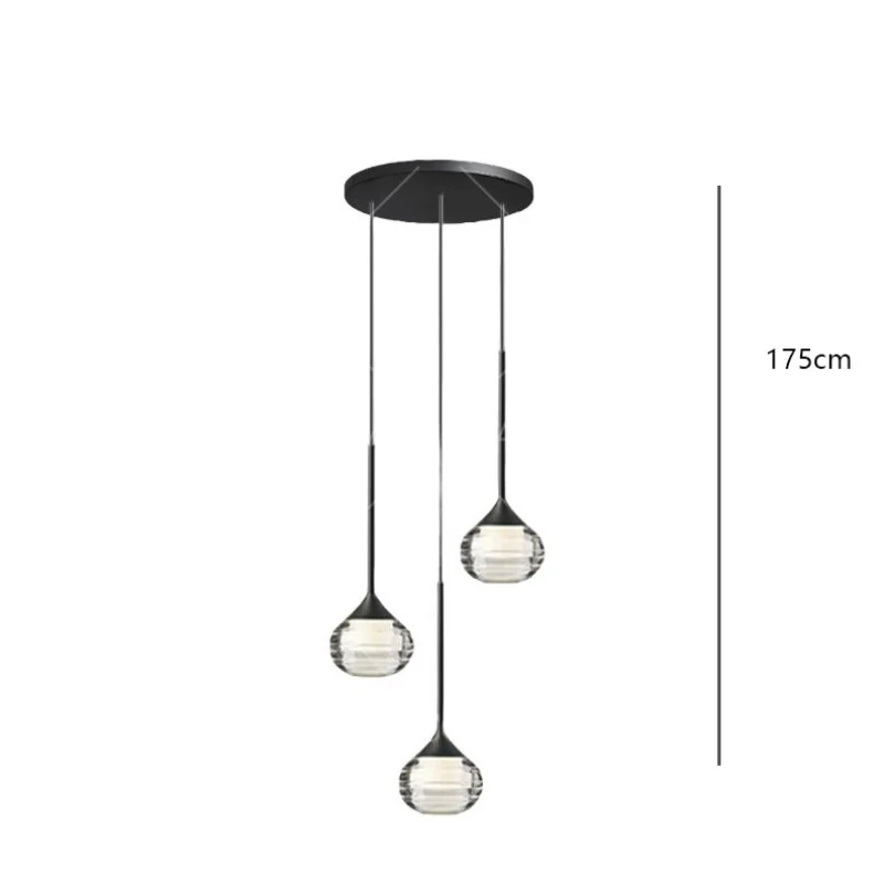 Kristall LED Pendelleuchte für Schlafzimmer und Wohnzimmer – Cristalya