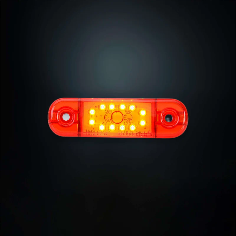 Strands Freedom Legacy Slim Markierungsleuchte mit farbiger Linse / 12 LEDs