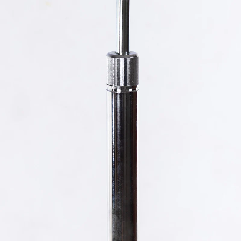 1960er Modernismus Bogenleuchte Verchromt