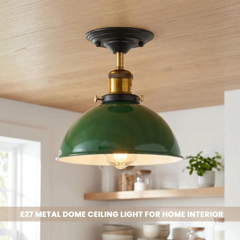 Industrial Contemporary Deckenleuchte E27 Vintage Deckenlampe ~3892