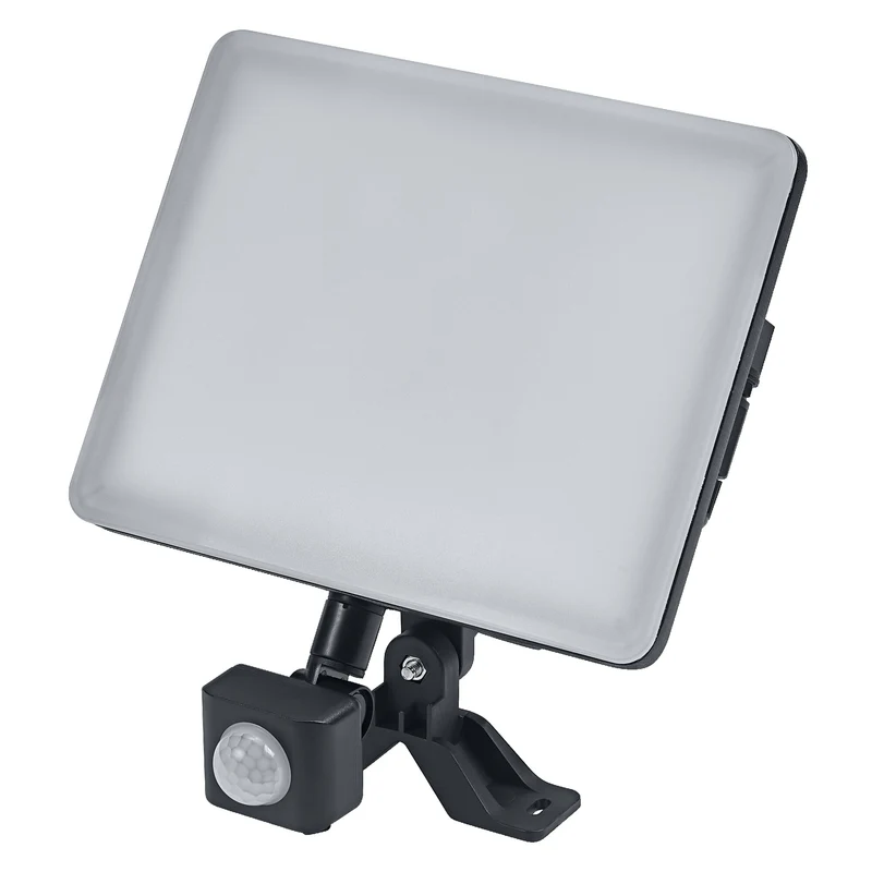 OSRAM ENDURA Flood Sensor Adjustable LED-Fluter, 50W, 4250lm, 4000K Kaltweiß, Bewegungsmelder, Schwarz, Aluminium, IP44