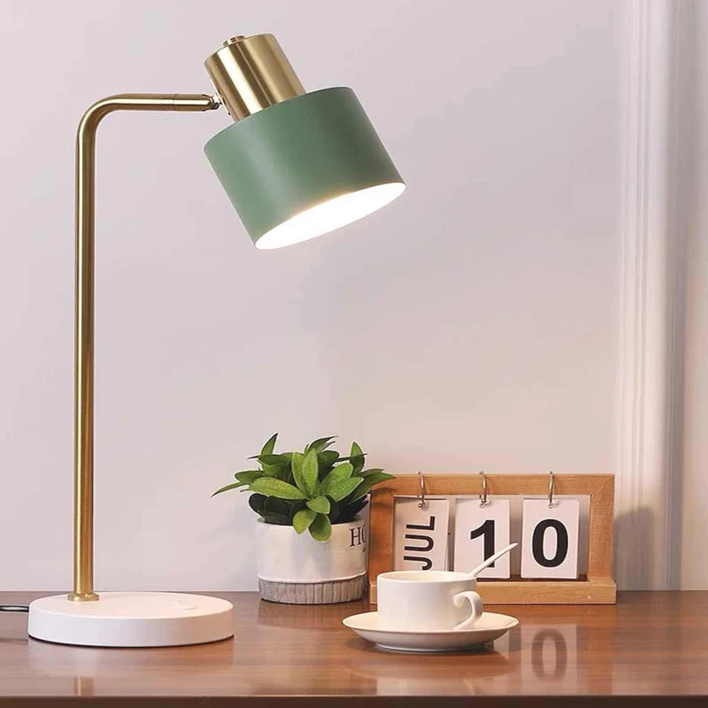Table Lamp Nordic Adjustable Eye Care with Button Switch