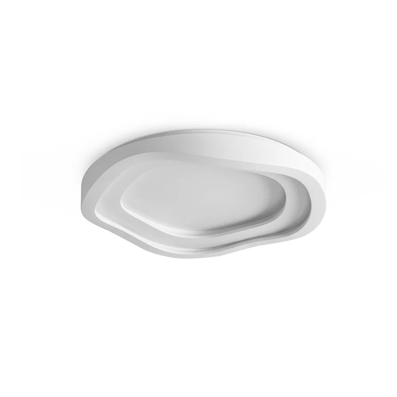 Minimalistische weiße LED-Deckenleuchte für modernes Wohnzimmer – Arionde