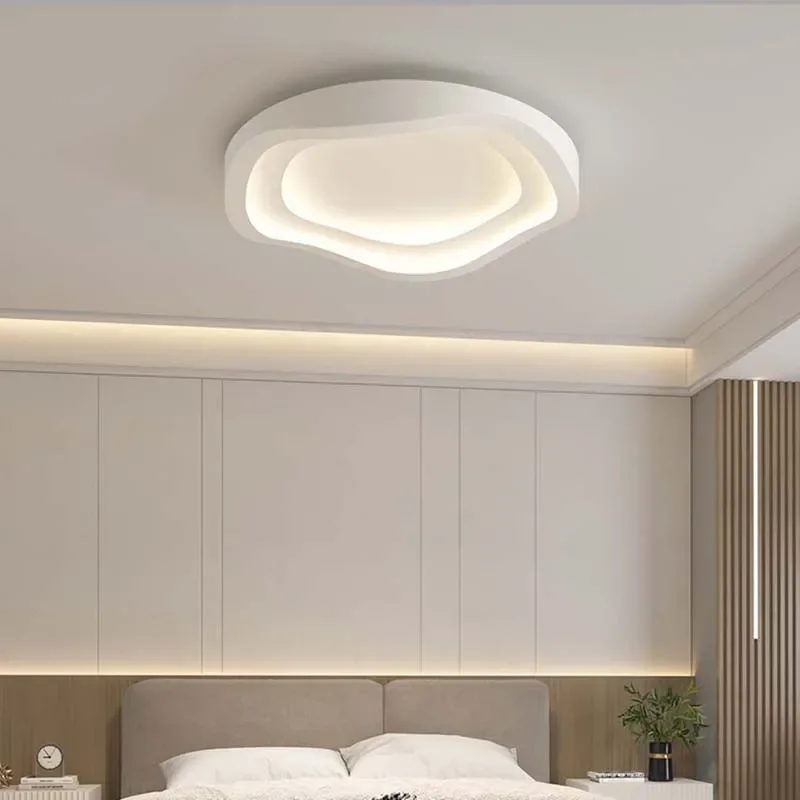 Minimalistische weiße LED-Deckenleuchte für modernes Wohnzimmer – Arionde
