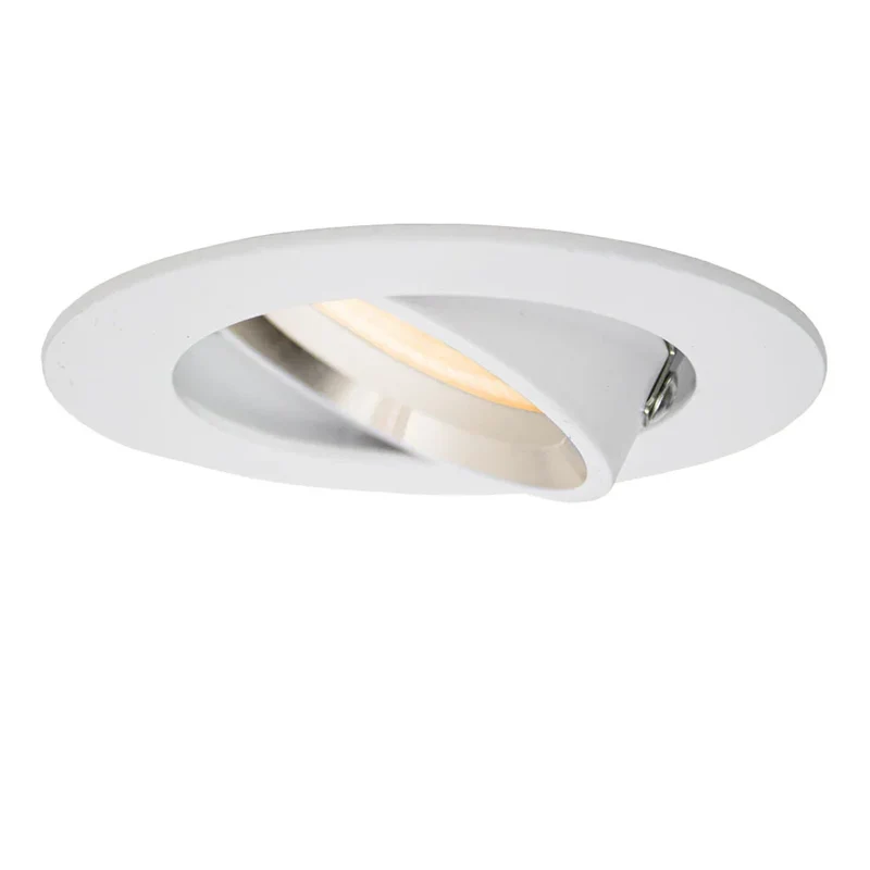 LED-Flacheinbaustrahler 6 Watt | Dimmbar | 70mm | Weiß | CCT