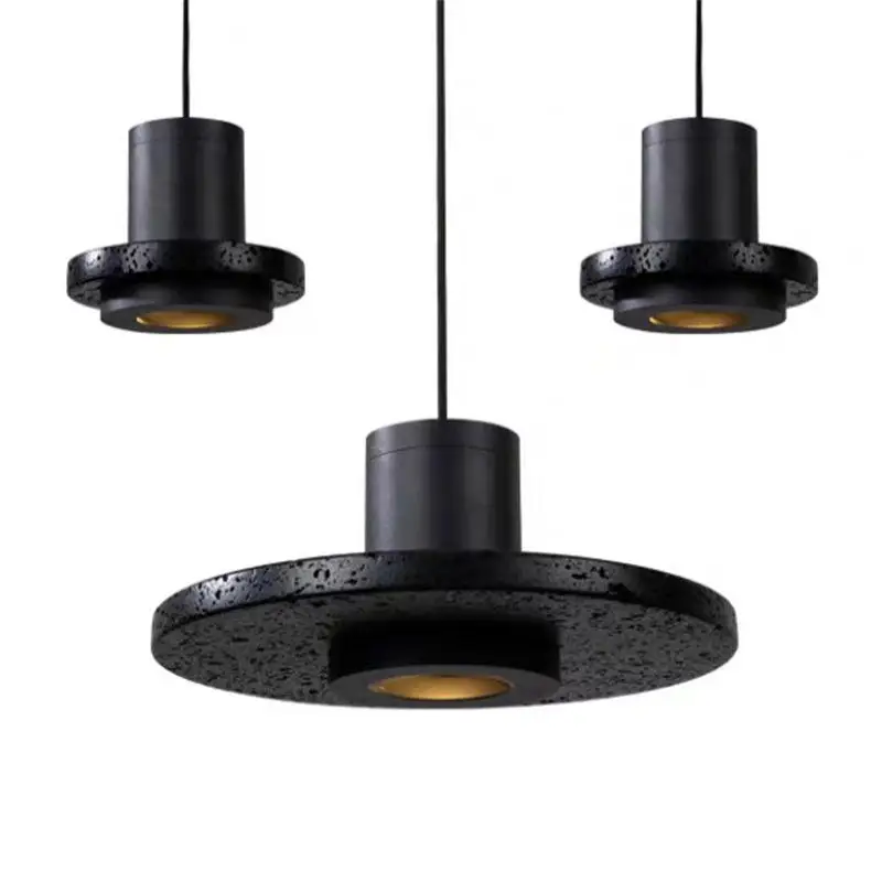 Minimalistische schwarze Hängelampe für Schlafzimmer – Noctar