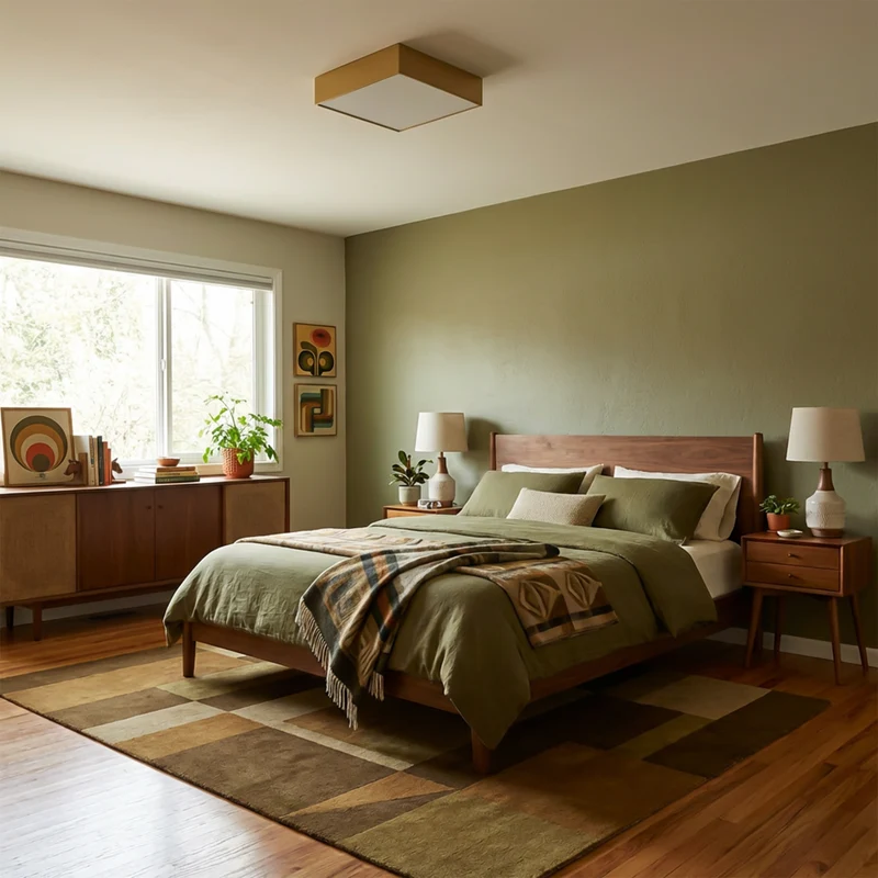 Minimalistische quadratische Deckenleuchte weiß Wohnzimmer – Noréalis