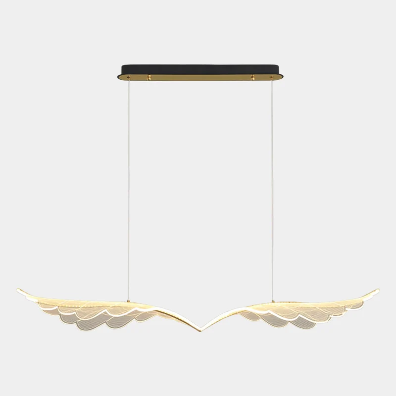 Pendant Light Angel Wings Dimmable LED with Acrylic Shade