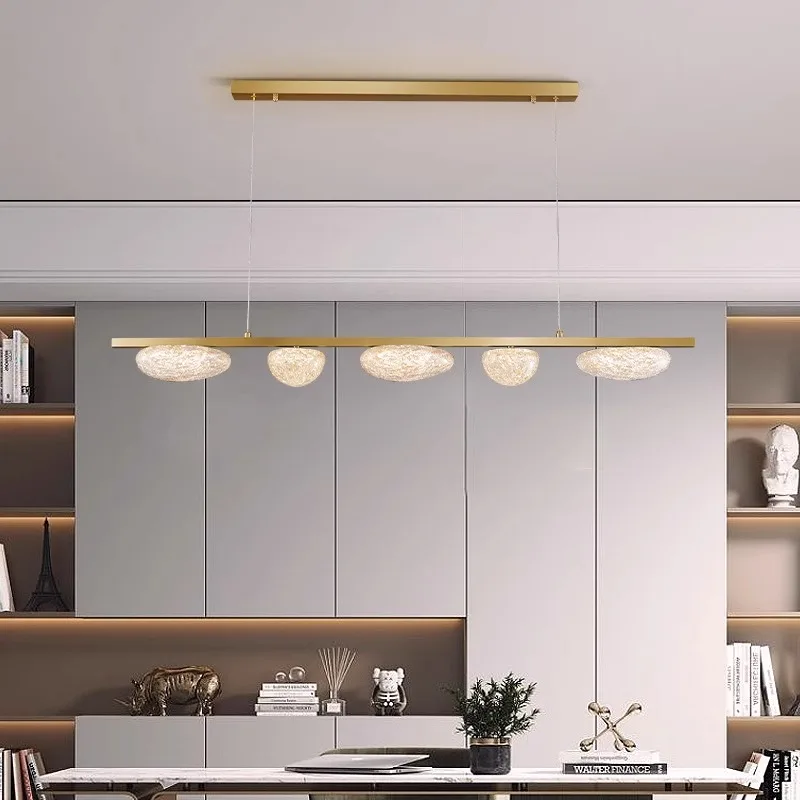 Moderne Eisen-Hängeleuchte für Esszimmer – Solistra