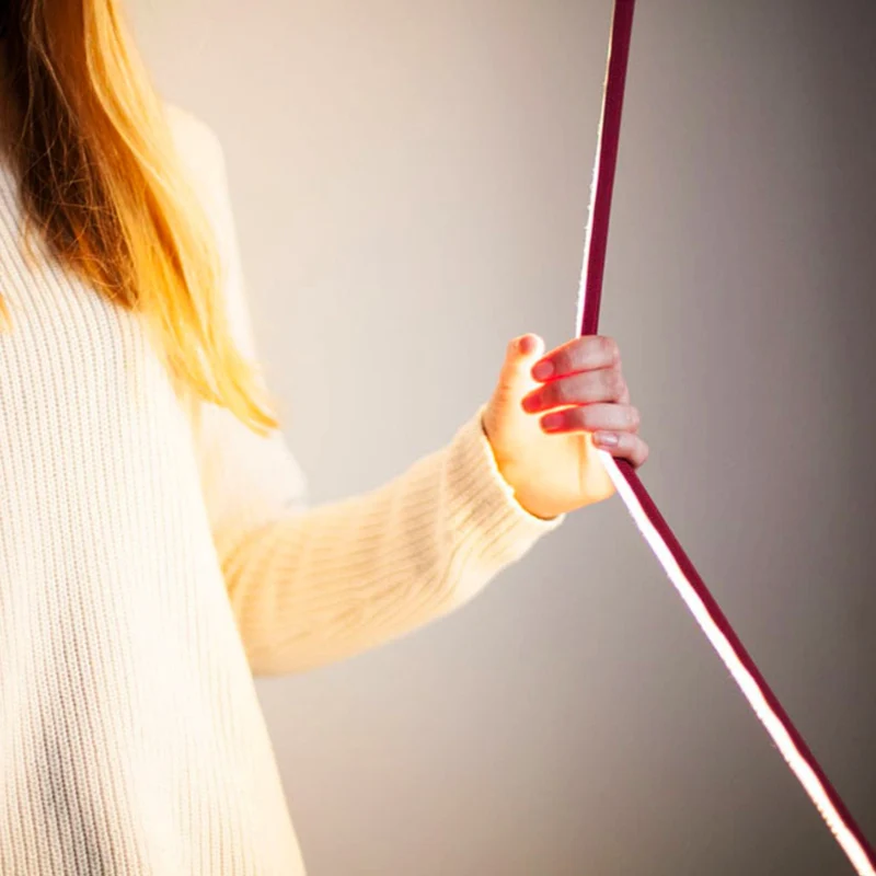 In Stock - Lamp ELASTICA Red by Studio Habits for Martinelli Luce