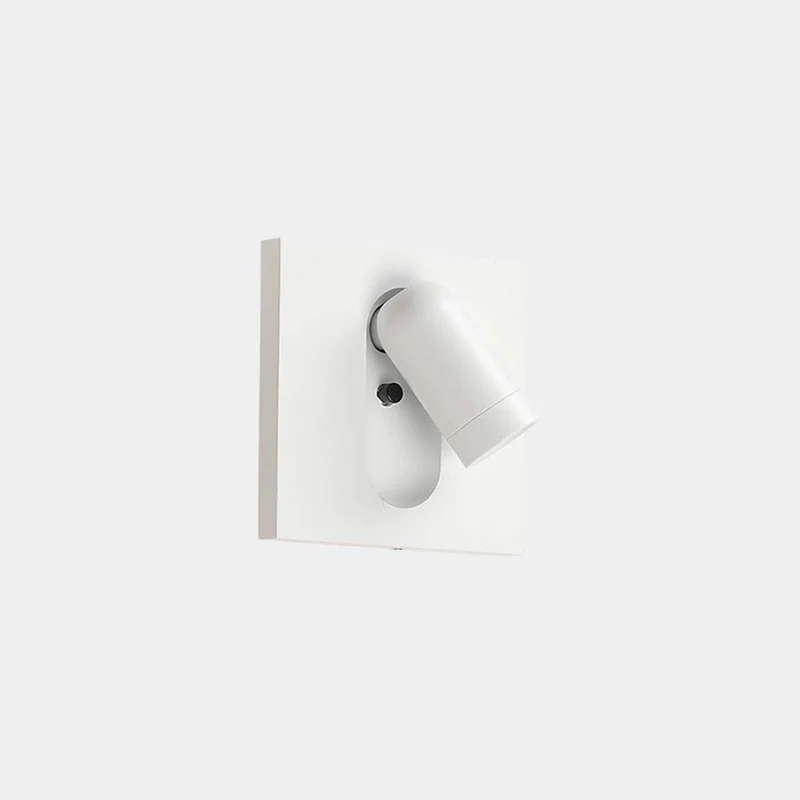 Wall Sconce Reading Lamp Rotating Recessed LED, 8 Colors