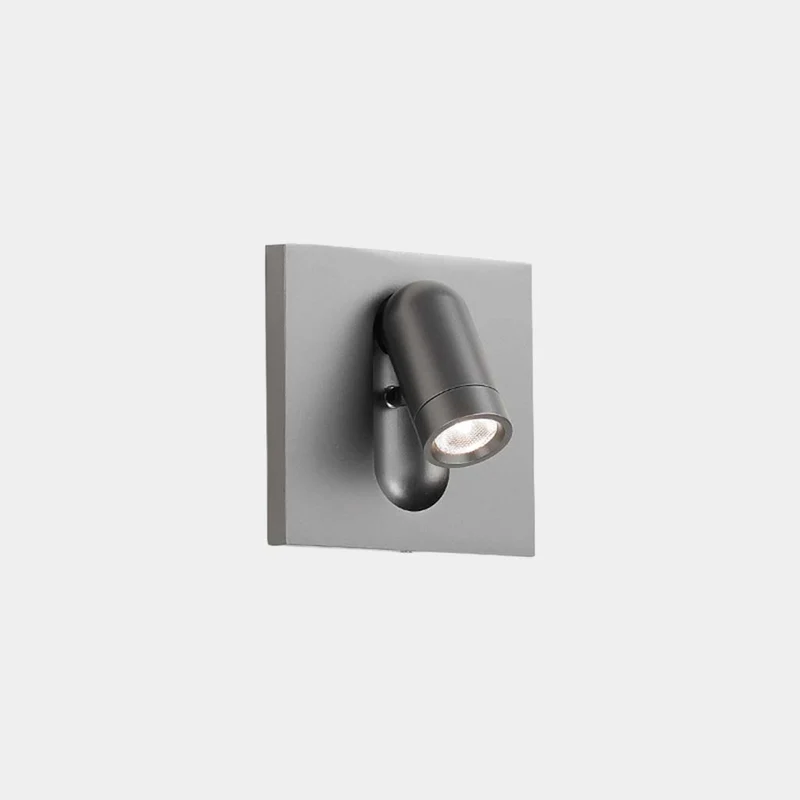 Wall Sconce Reading Lamp Rotating Recessed LED, 8 Colors