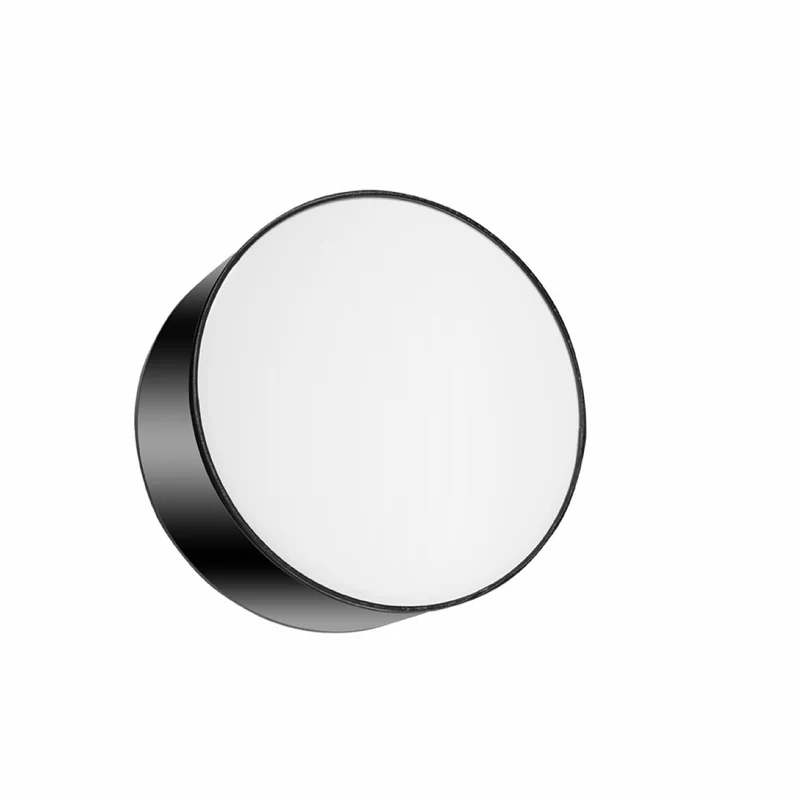Deckenleuchte rund schwarz minimalistisches Wohnzimmer - Modell Asterion