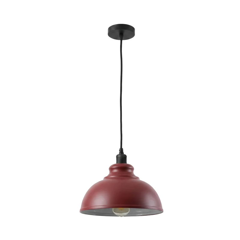 Industrie Fabrikpendelleuchte Ø 29cm Retro Hängeleuchte ~3427