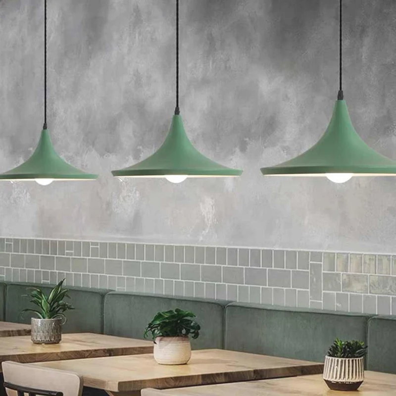 Pendant Light Nordic Commercial Macaron Green