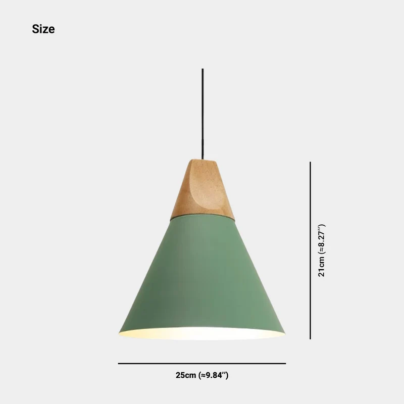 Pendant Light Nordic Commercial Macaron Green