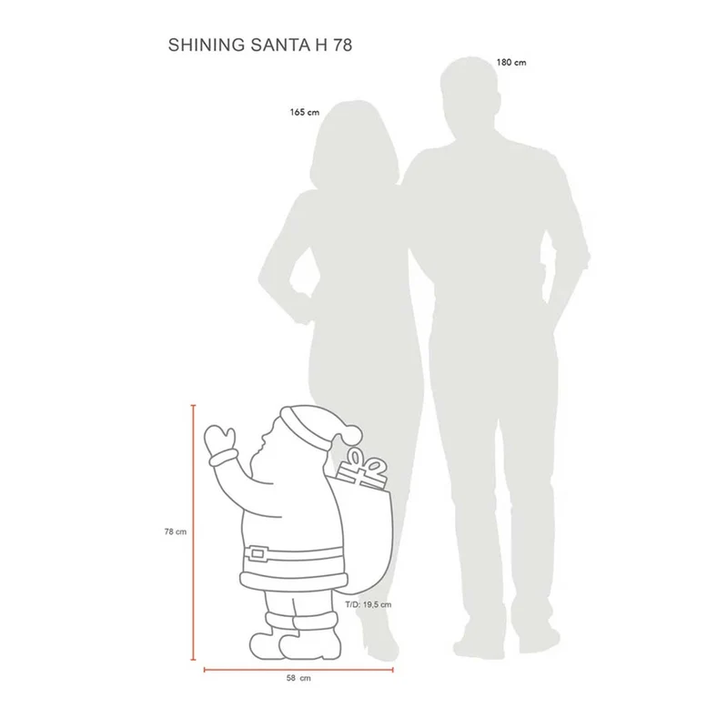 Dekoleuchte SANTA