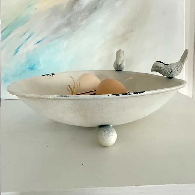 Schale mit Vögelchen