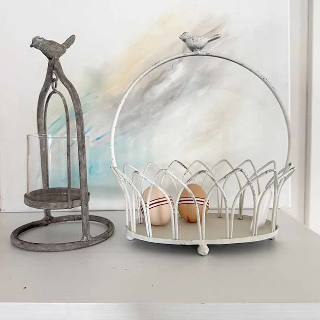 Küchendeko Korb Shabby | 2 Größen