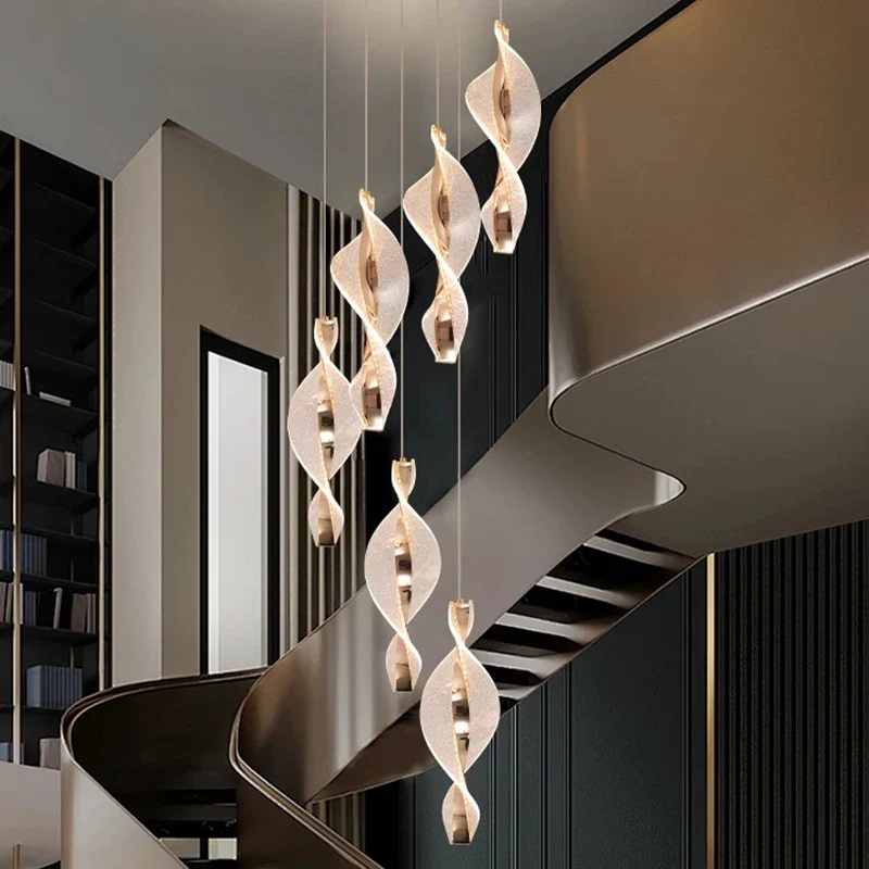 Moderne LED Pendelleuchte für Wohnzimmer und Esszimmer – Ombrialiste