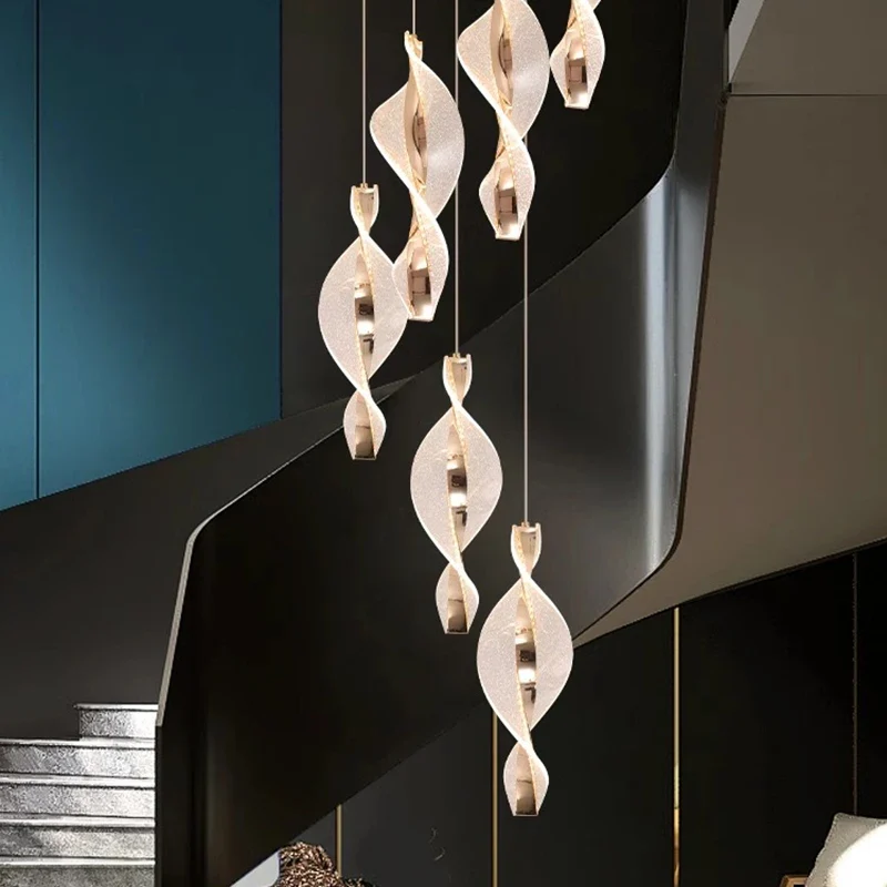 Moderne LED Pendelleuchte für Wohnzimmer und Esszimmer – Ombrialiste