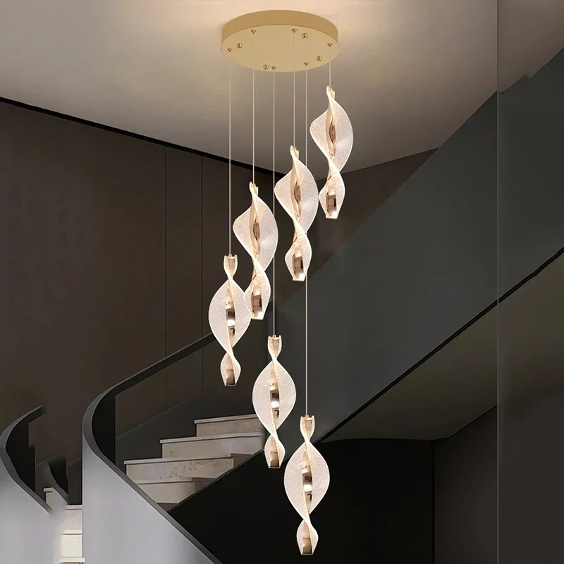 Moderne LED Pendelleuchte für Wohnzimmer und Esszimmer – Ombrialiste
