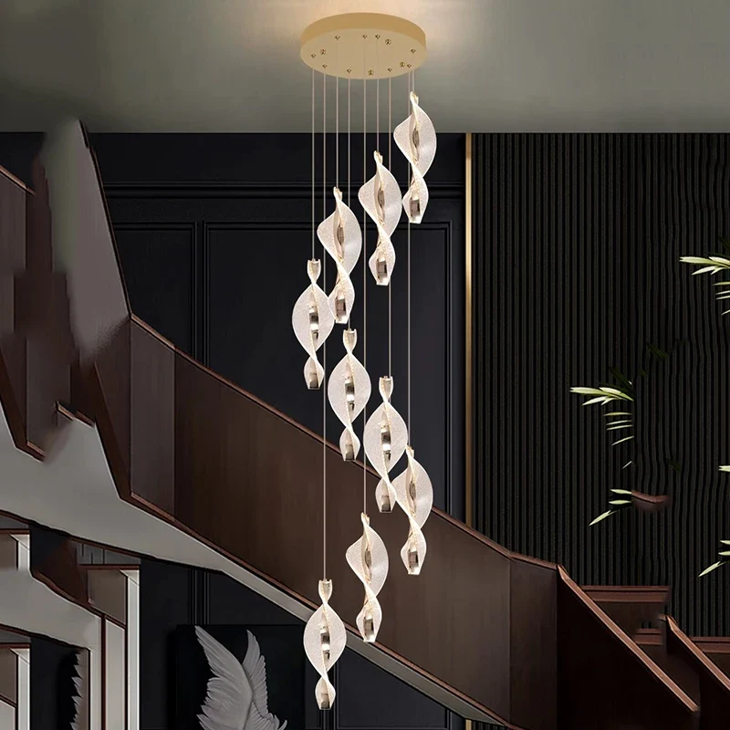 Moderne LED Pendelleuchte für Wohnzimmer und Esszimmer – Ombrialiste
