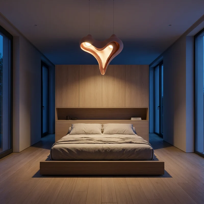 Moderne Legierungs-Pendelleuchte für Wohn- und Schlafzimmer – Ornelio