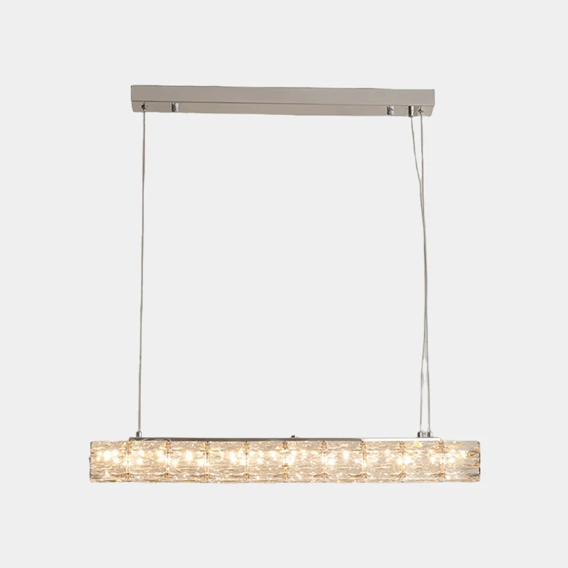 Pendant Light Modern Dining Linear Crystal LED
