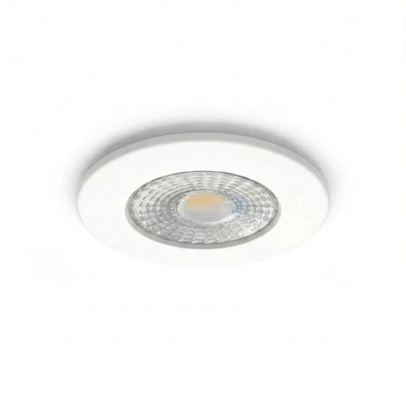 LED-Einbaustrahler | HUGO | 6 W | Farbtemperaturschalter | Weiß | Schmale und niedrige Einbaugröße | Breite Außenmaße