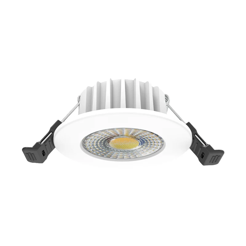 LED-Einbaustrahler | HUGO | 6 W | Farbtemperaturschalter | Weiß | Schmale und niedrige Einbaugröße | Breite Außenmaße