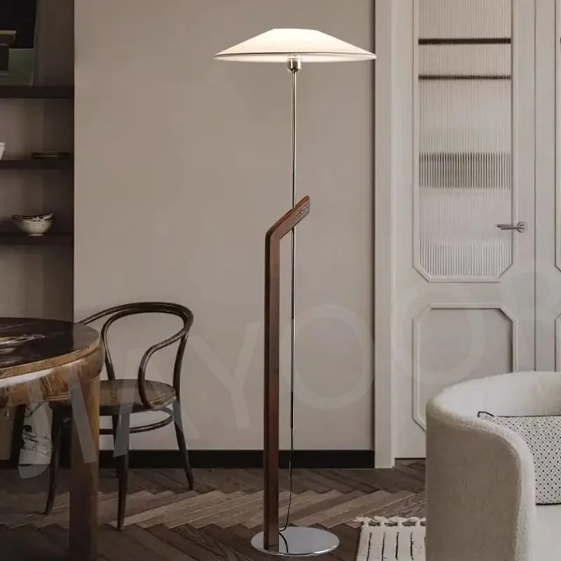 Minimalistische Stehlampe aus Holz für Wohnzimmer – Armoniel