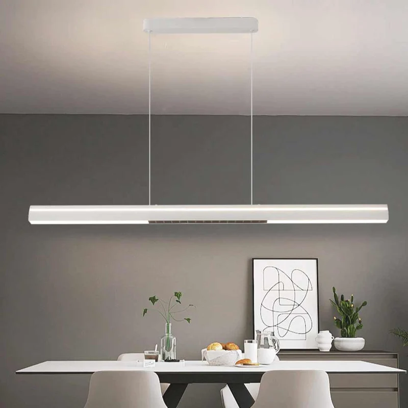 Pendant Light Minimalist Linear Anti-Glare LED, 3 Colors