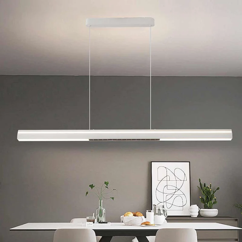 Pendant Light Minimalist Linear Anti-Glare LED, 3 Colors