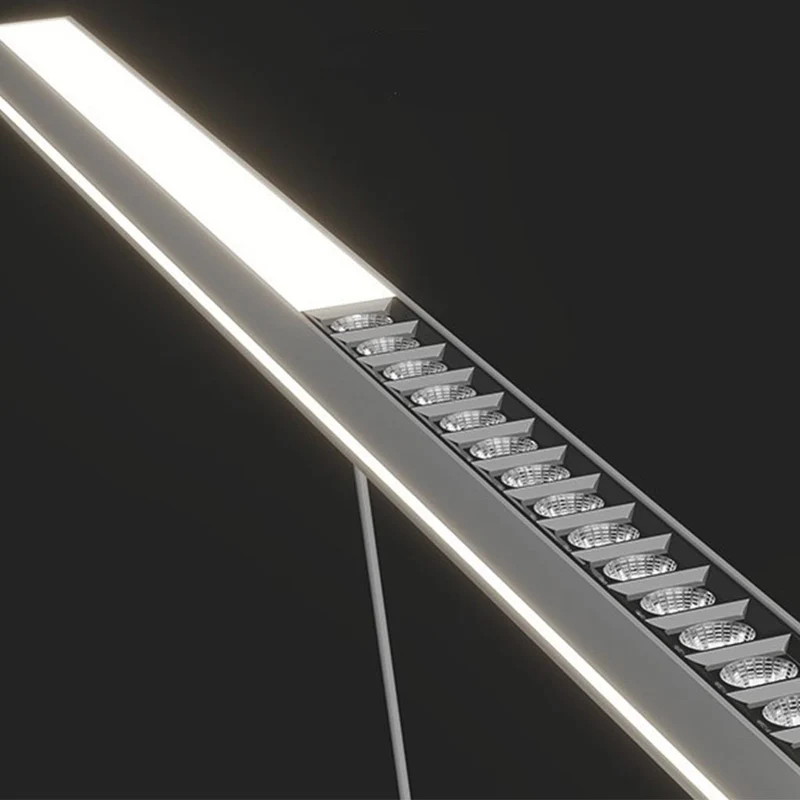 Pendant Light Minimalist Linear Anti-Glare LED, 3 Colors