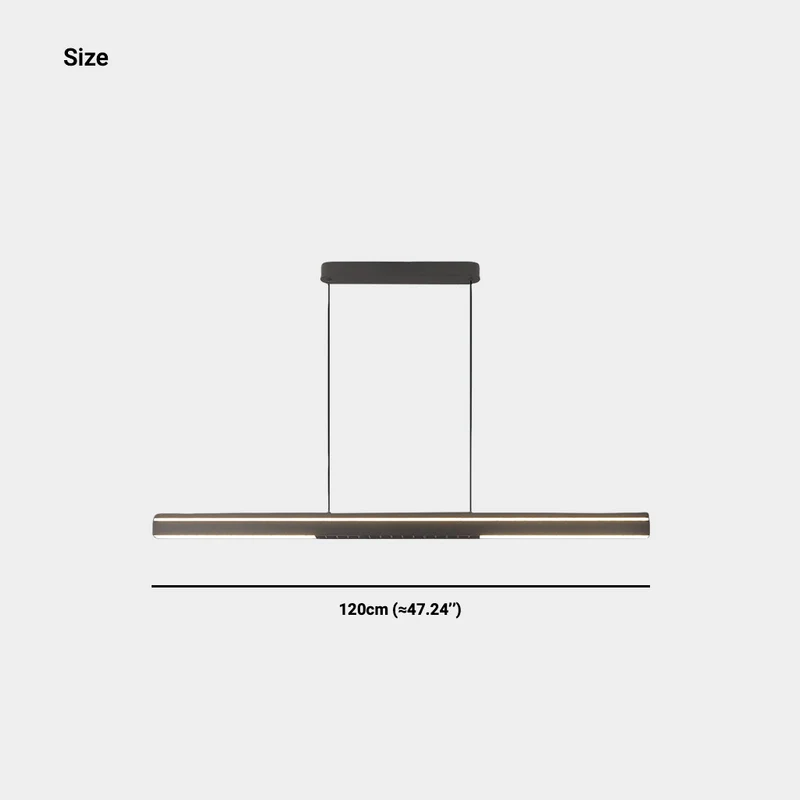 Pendant Light Minimalist Linear Anti-Glare LED, 3 Colors