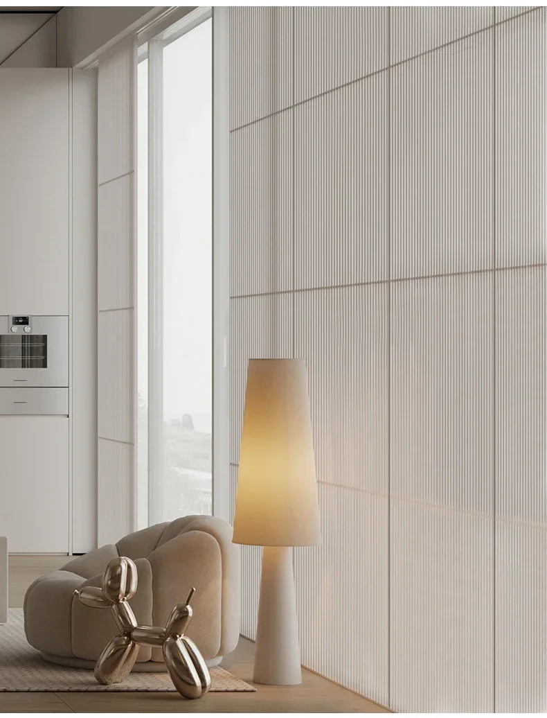 Nordische Stehlampe aus Stoff für Wohnzimmer – Aironde