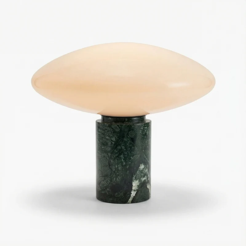 Nordische Vintage-Marmor-Tischlampe für Wohnzimmer – Armonique