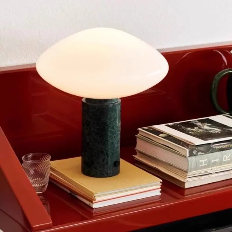 Nordische Vintage-Marmor-Tischlampe für Wohnzimmer – Armonique
