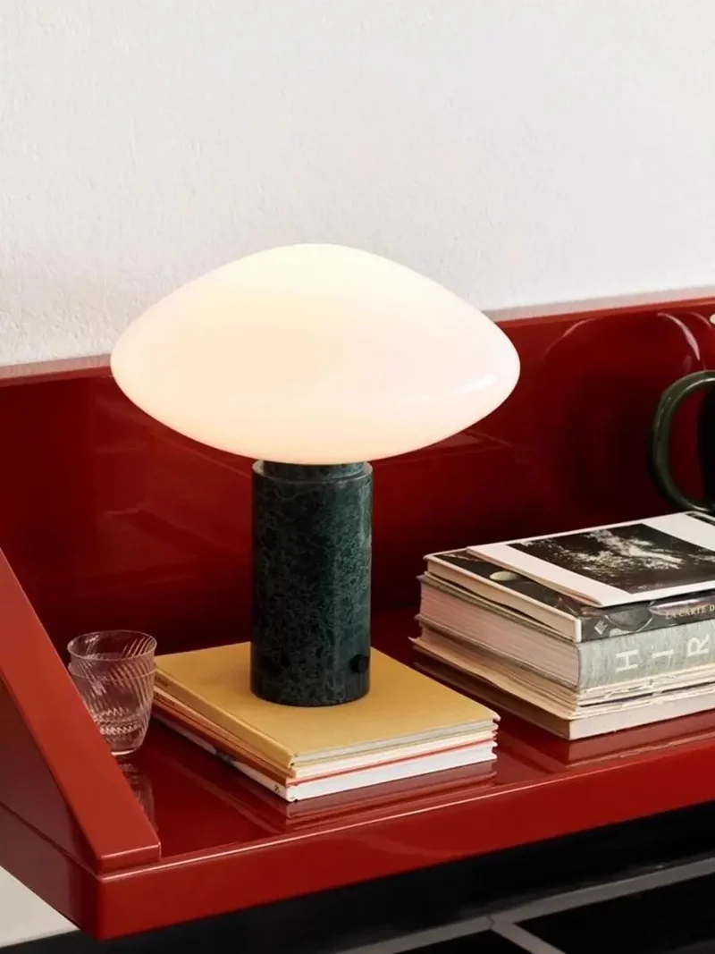 Nordische Vintage-Marmor-Tischlampe für Wohnzimmer – Armonique