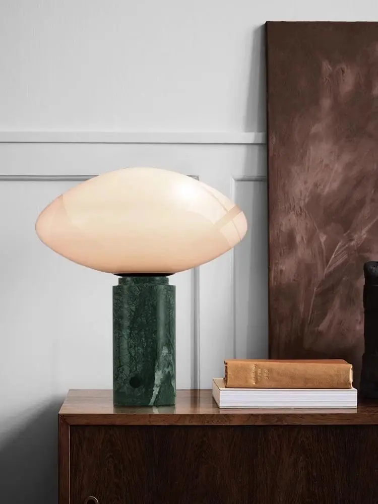 Nordische Vintage-Marmor-Tischlampe für Wohnzimmer – Armonique