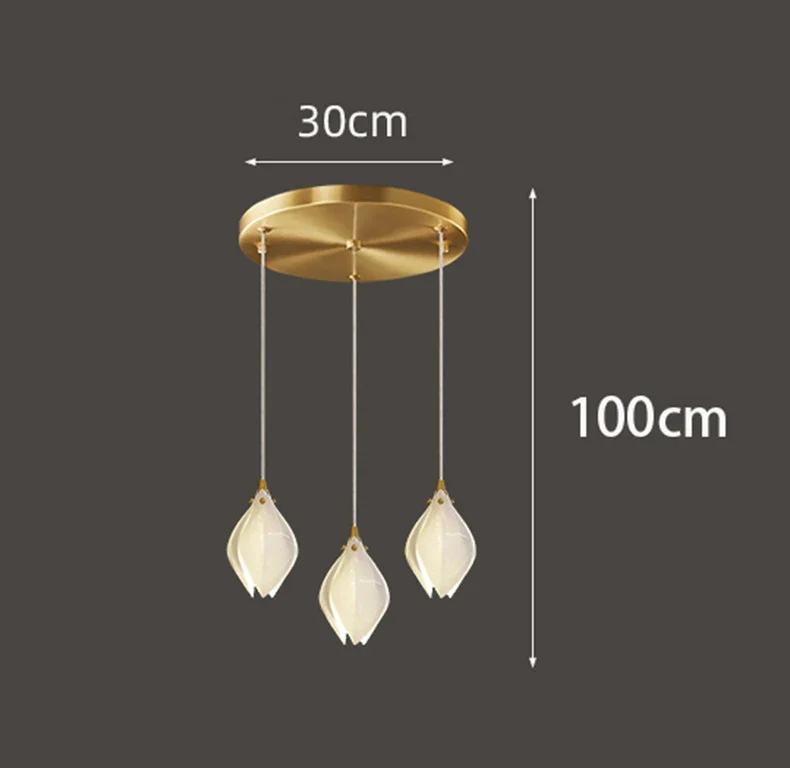 Moderne Glas-Hängelampe für Wohnzimmer – Solistar